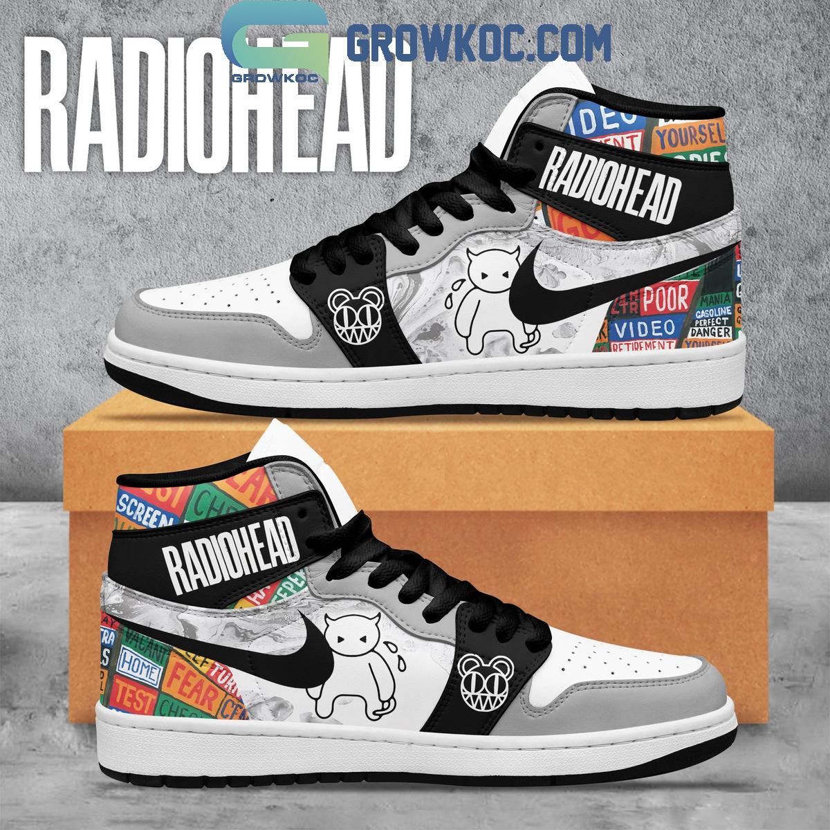 Ideafootwear Radiohead AJ1 High Sneakers Shoes For Men And Women 1