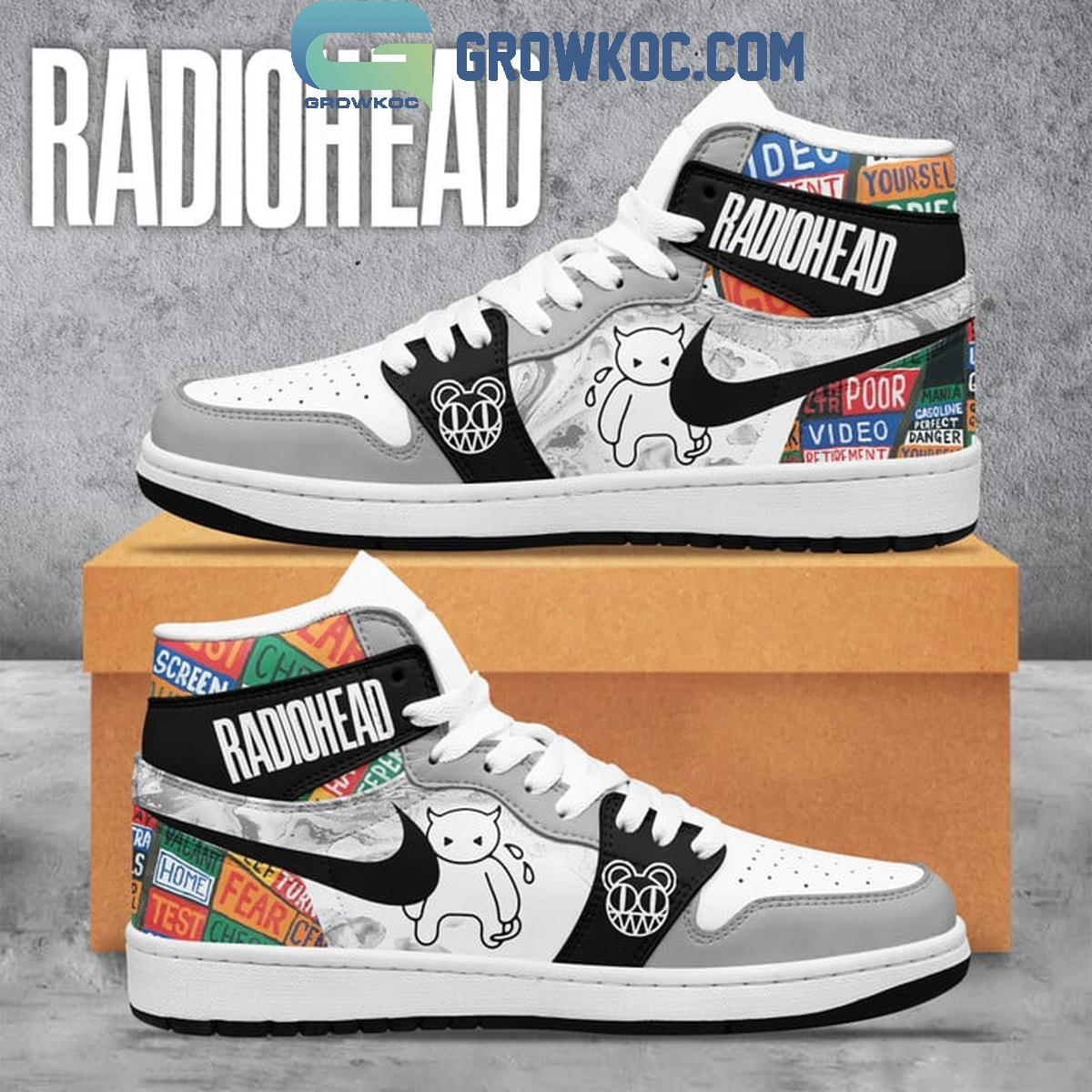 Ideafootwear Radiohead AJ1 High Sneakers Shoes For Men And Women 1