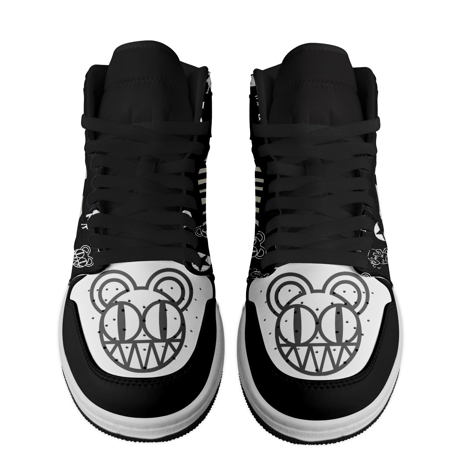Ideafootwear Radiohead AJ1 High Sneakers Shoes For Men And Women 5