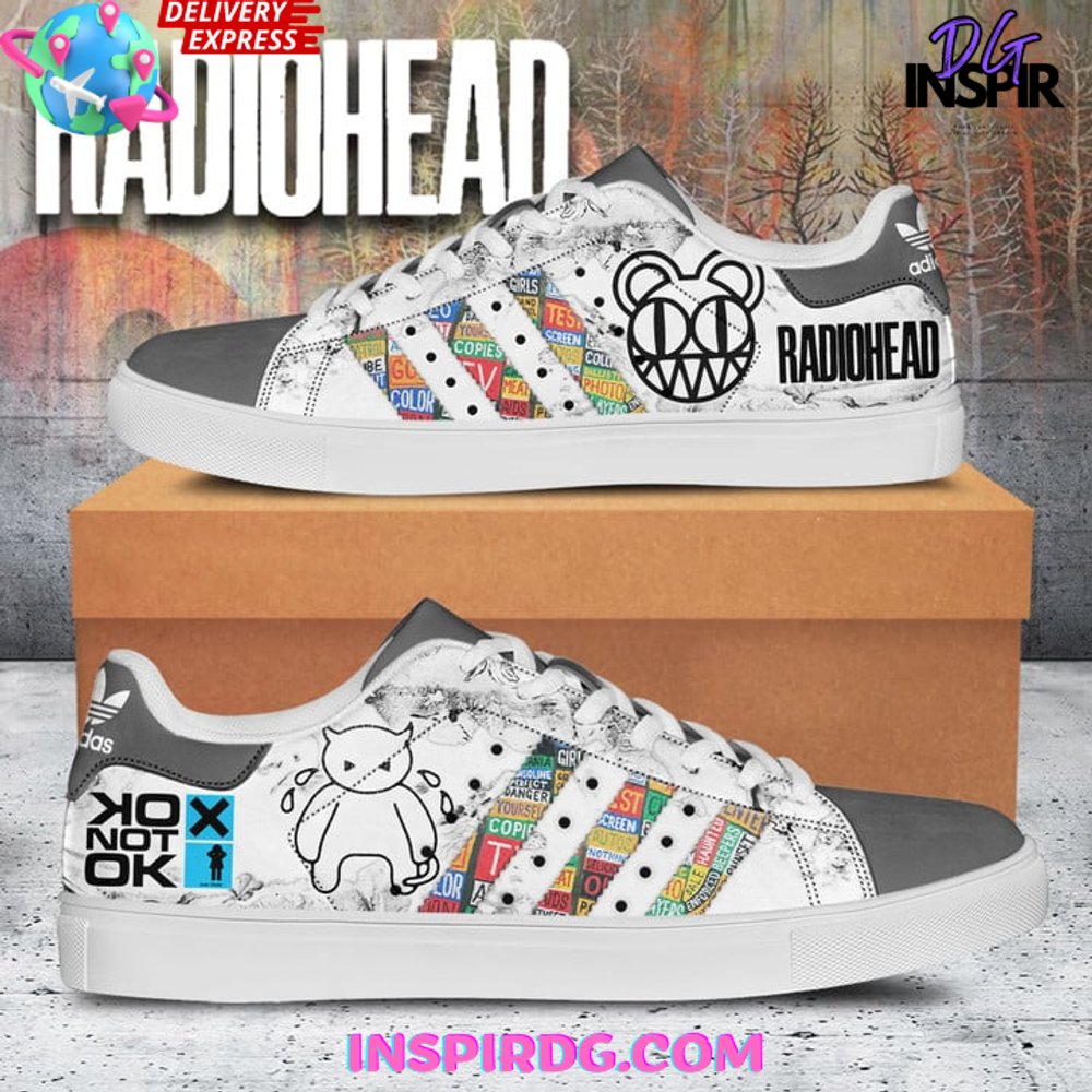 Ideafootwear Radiohead Skate Stan Shoes Sneakes For Men And Women 1