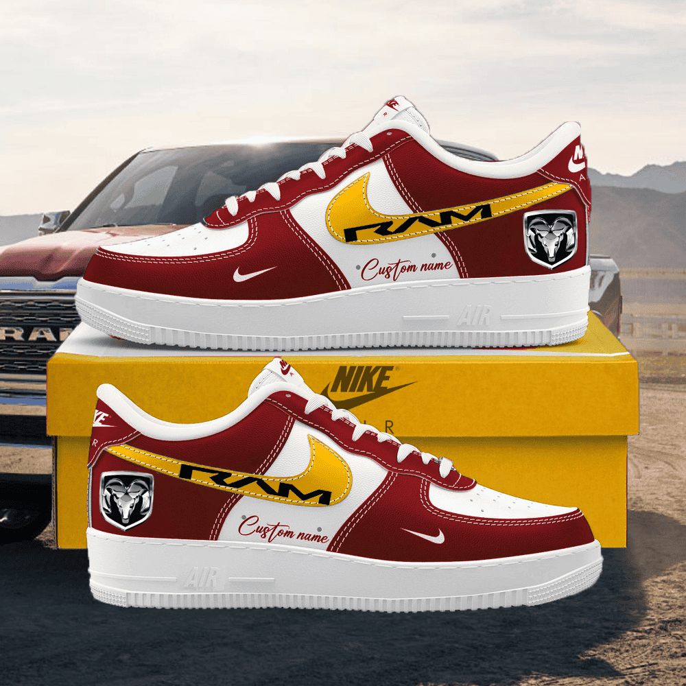 Ideafootwear Ram Trucks Air Low-Top Sneakers Shoes For Men And Women 1