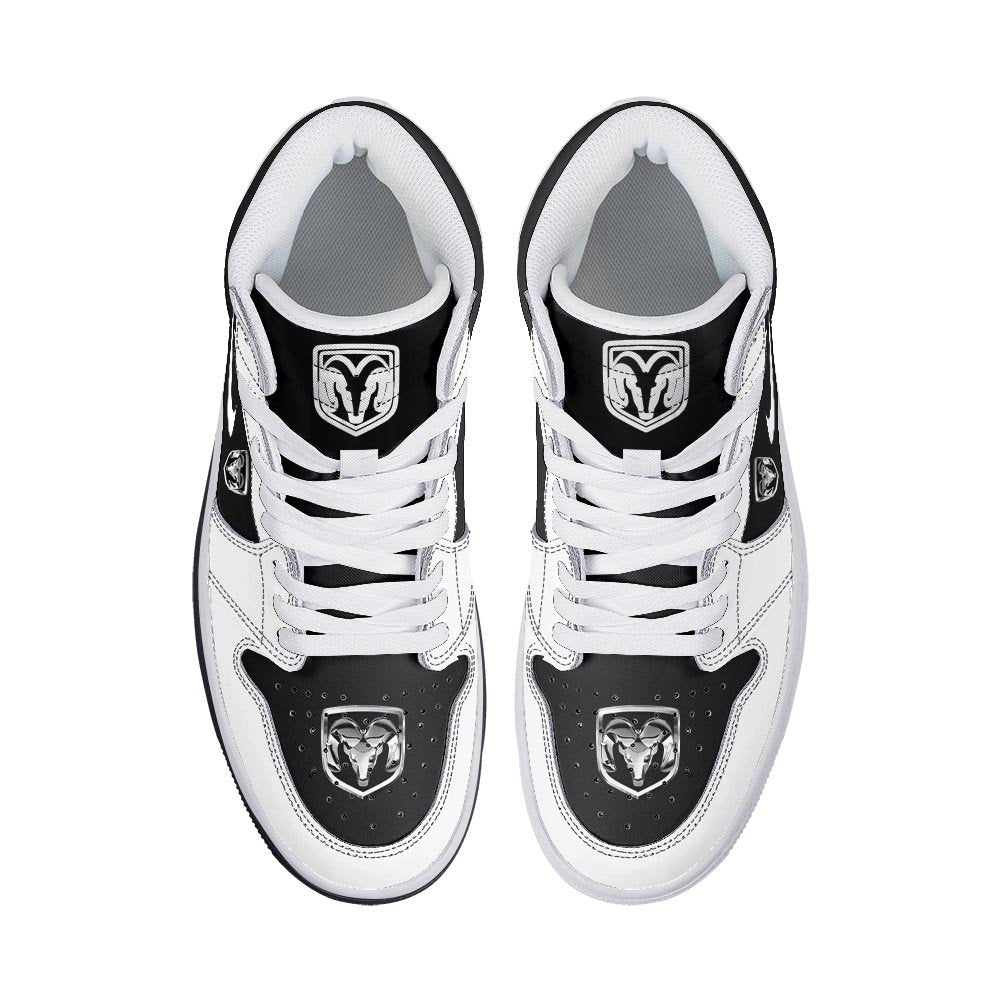 Ideafootwear Ram Trucks AJ1 High Sneakers Shoes For Men And Women 1