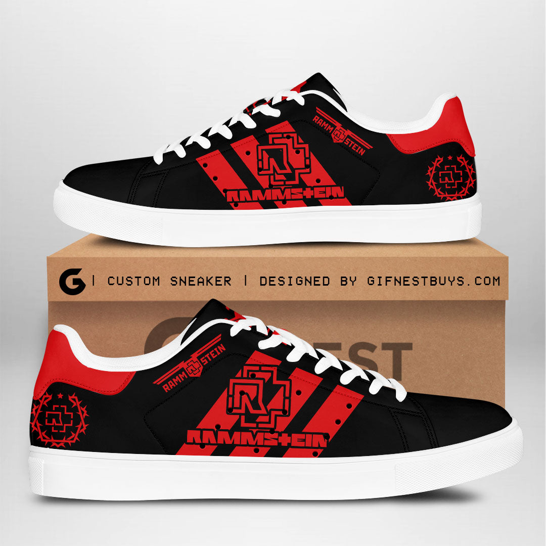 Ideafootwear Rammstein Skate Stan Shoes Sneakes For Men And Women 2