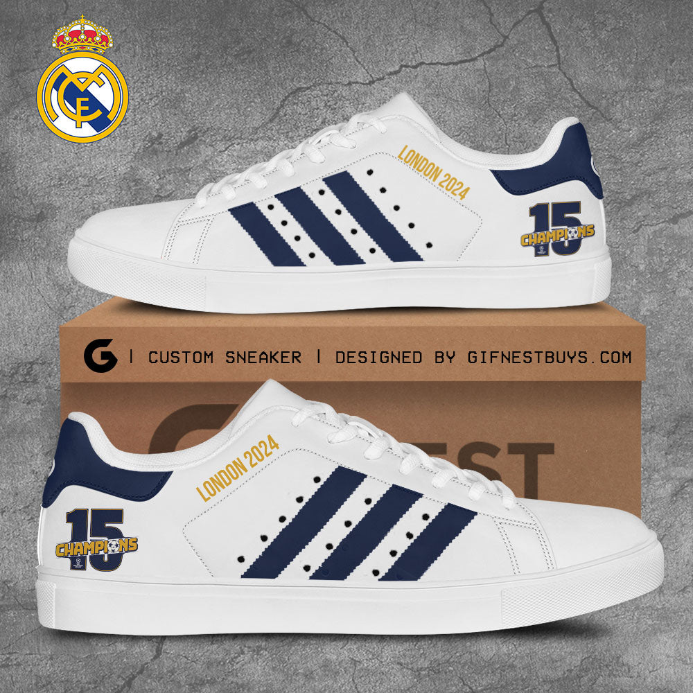 Ideafootwear Real Madrid CF Skate Stan Shoes Sneakes For Men And Women 4
