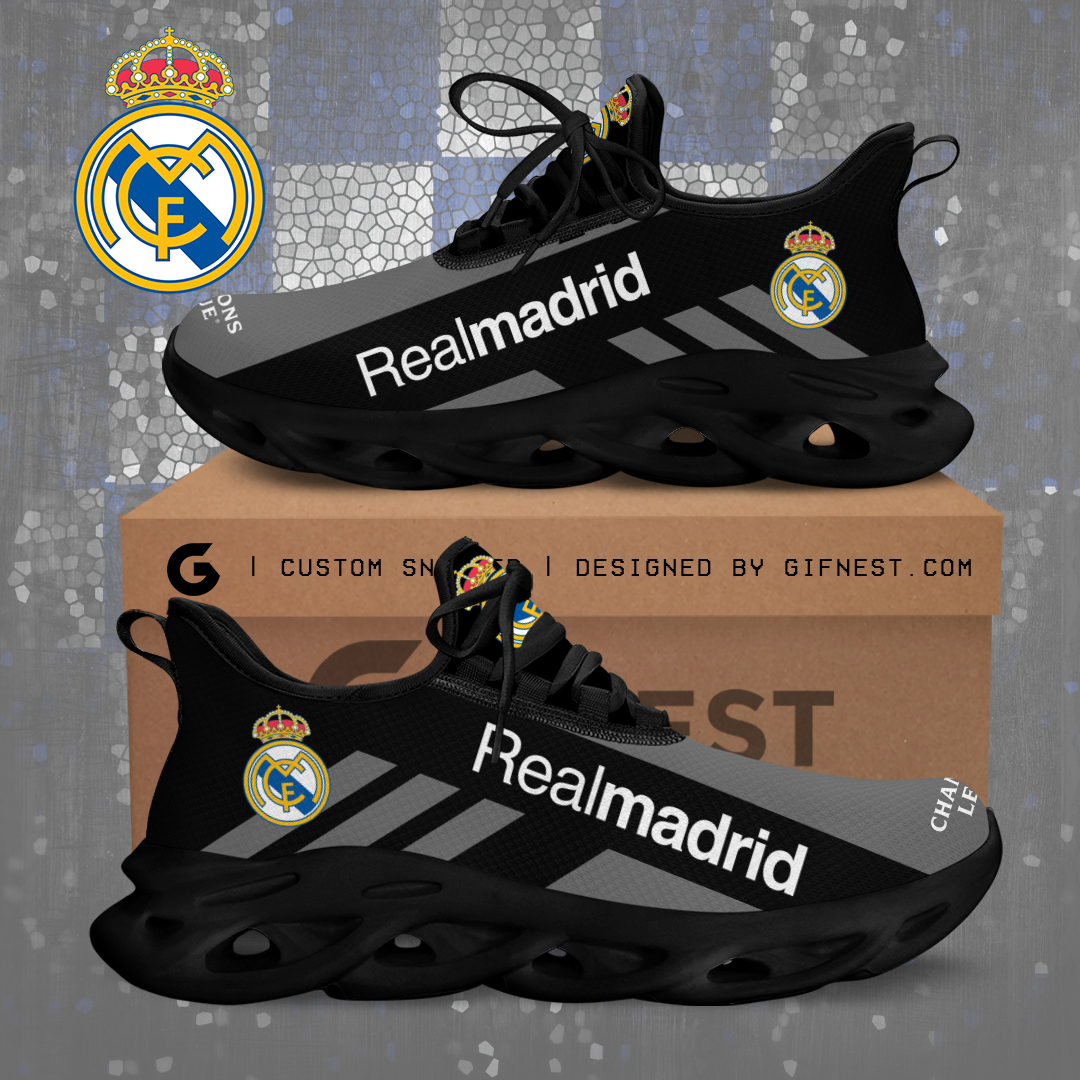 Ideafootwear Real Madrid Max Soul Shoes Sneakers For Men And Women 2