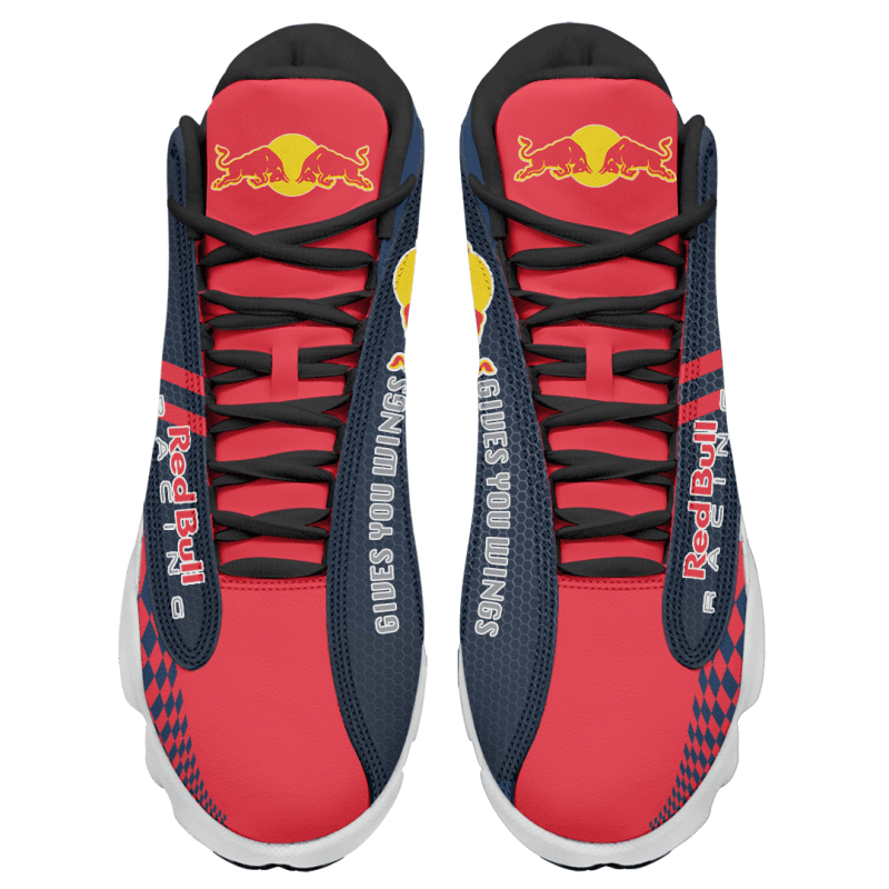 Ideafootwear Red Bull Racing AJ13 Sneakers Shoes For Men And Women 2