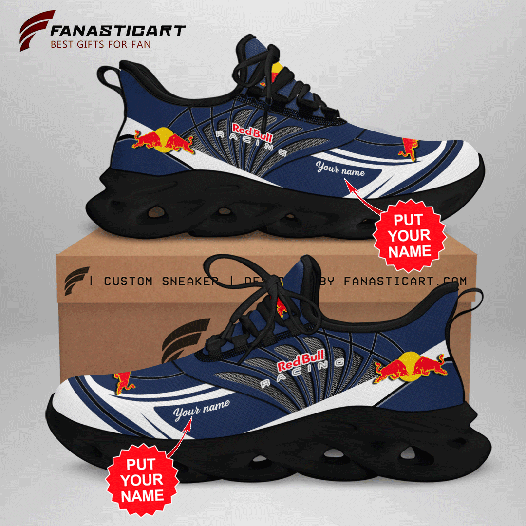 Ideafootwear Red Bull Racing Max Soul Shoes Sneakers For Men And Women 51