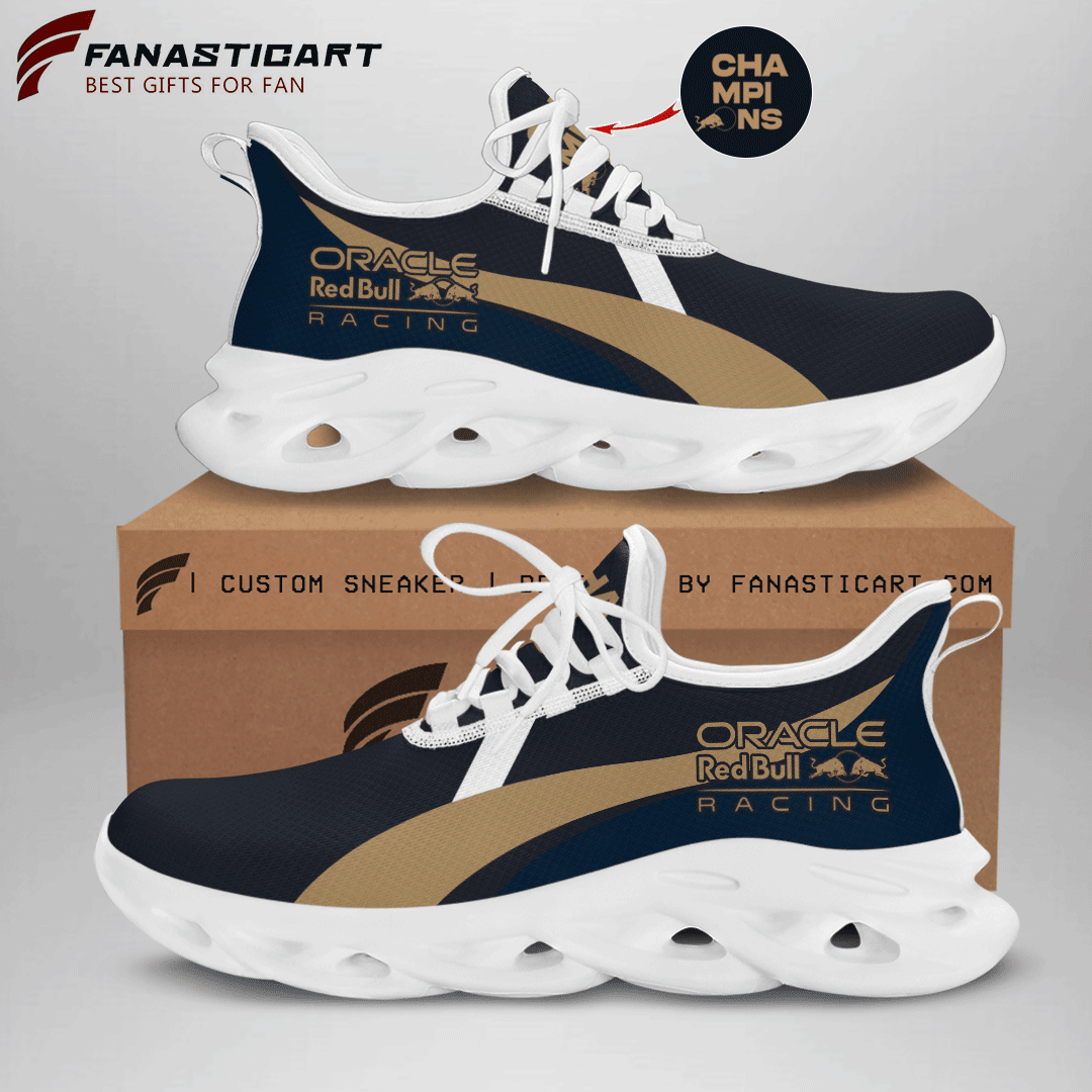 Ideafootwear Red Bull Racing Max Soul Shoes Sneakers For Men And Women 20