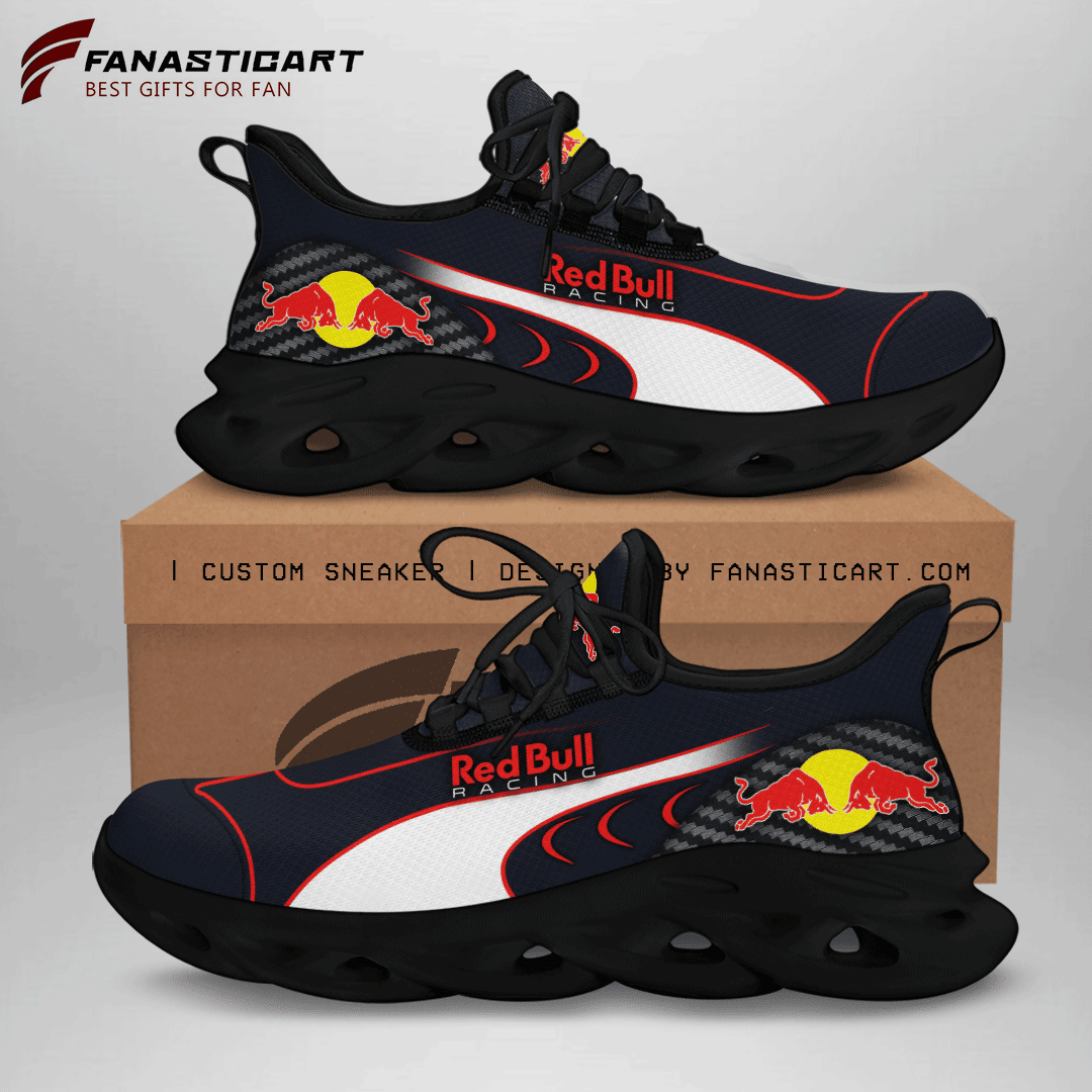 Ideafootwear Red Bull Racing Max Soul Shoes Sneakers For Men And Women 16