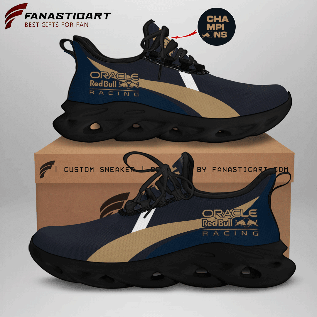 Ideafootwear Red Bull Racing Max Soul Shoes Sneakers For Men And Women 20