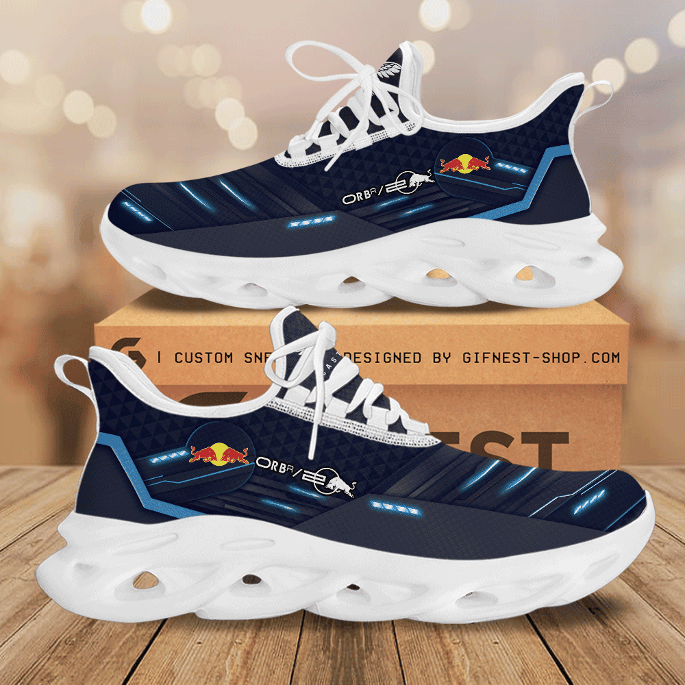 Ideafootwear Red Bull Racing Max Soul Shoes Sneakers For Men And Women 40