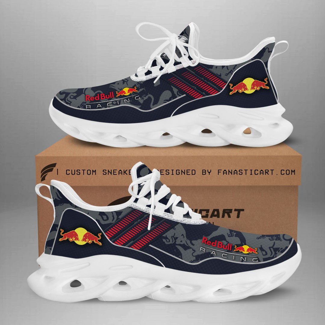 Ideafootwear Red Bull Racing Max Soul Shoes Sneakers For Men And Women 21