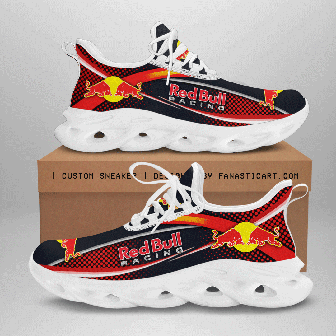 Ideafootwear Red Bull Racing Max Soul Shoes Sneakers For Men And Women 22