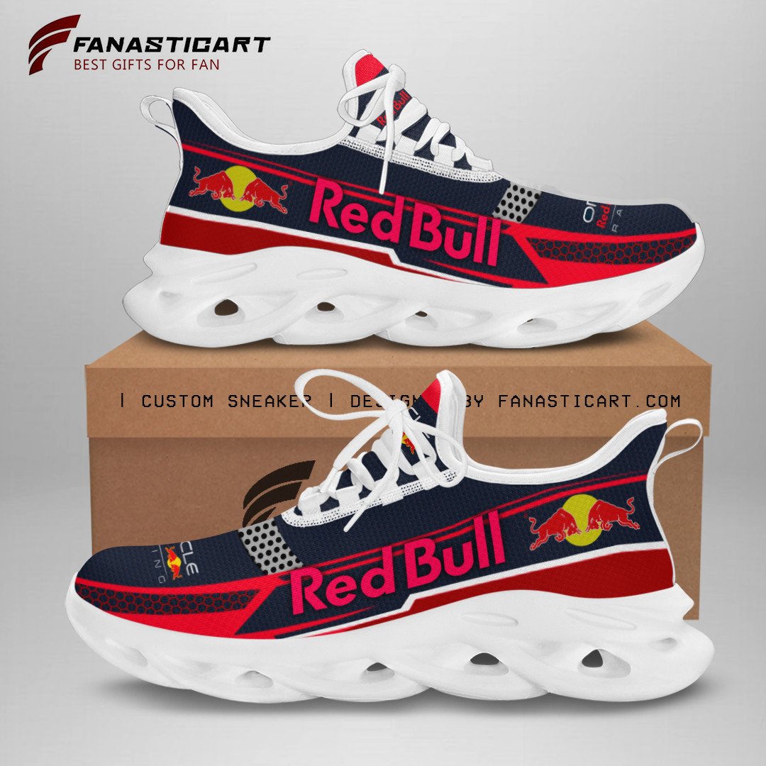 Ideafootwear Red Bull Racing Max Soul Shoes Sneakers For Men And Women 34