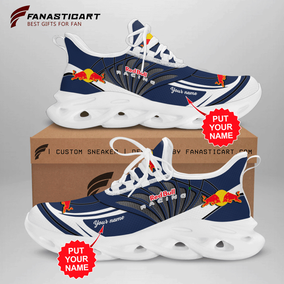Ideafootwear Red Bull Racing Max Soul Shoes Sneakers For Men And Women 51