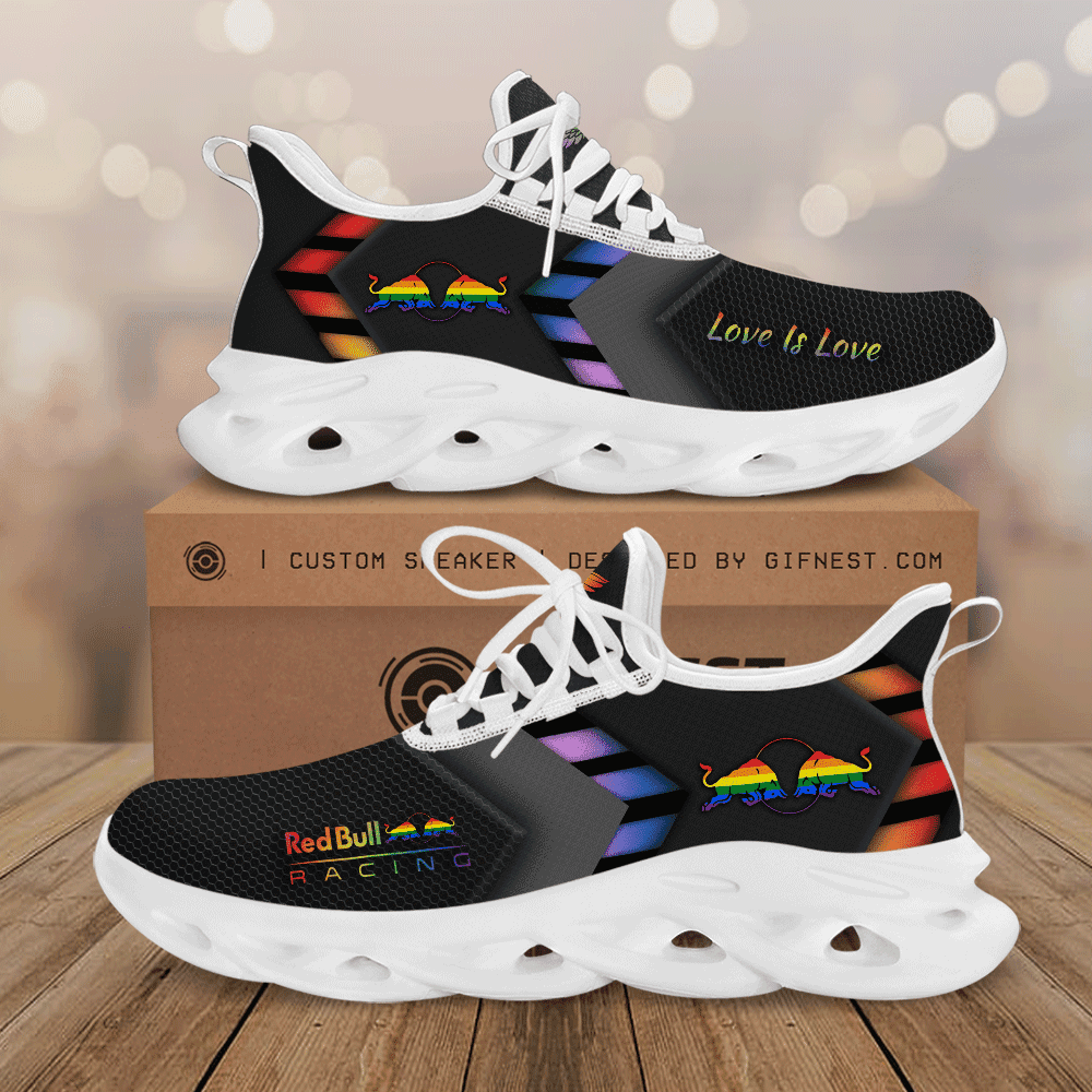 Ideafootwear Red Bull Racing Max Soul Shoes Sneakers For Men And Women 12