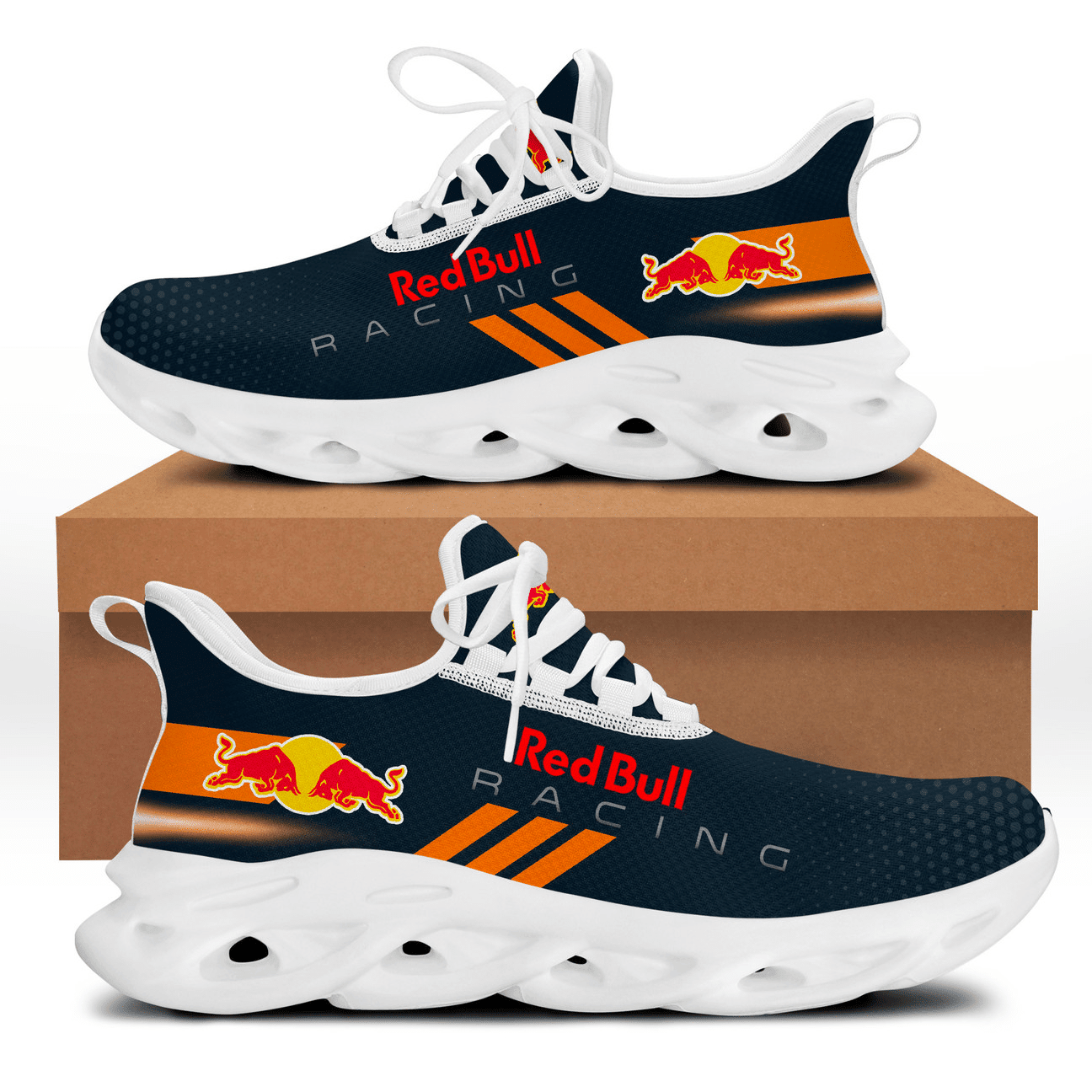 Ideafootwear Red Bull Racing Max Soul Shoes Sneakers For Men And Women 25