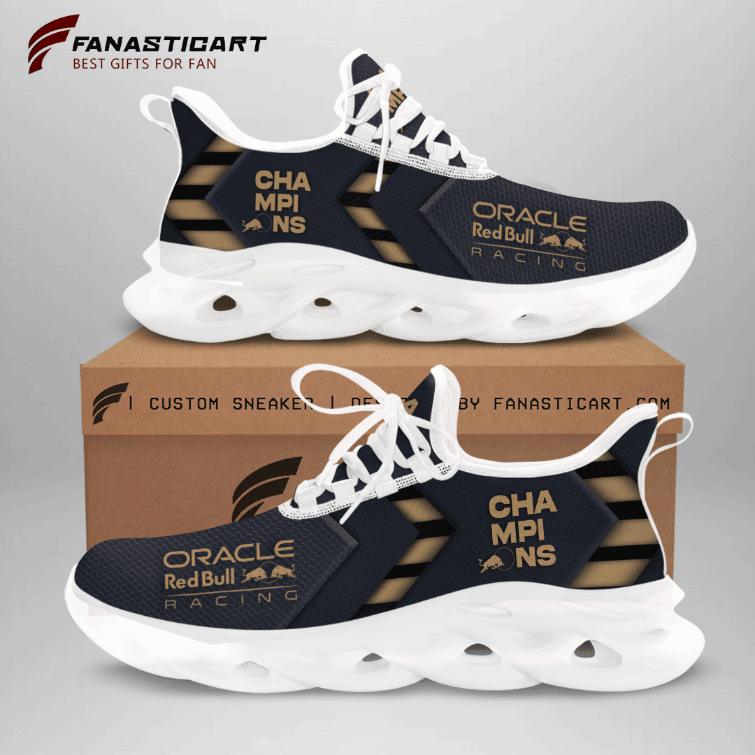 Ideafootwear Red Bull Racing Max Soul Shoes Sneakers For Men And Women 18