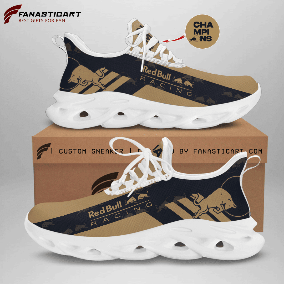 Ideafootwear Red Bull Racing Max Soul Shoes Sneakers For Men And Women 28