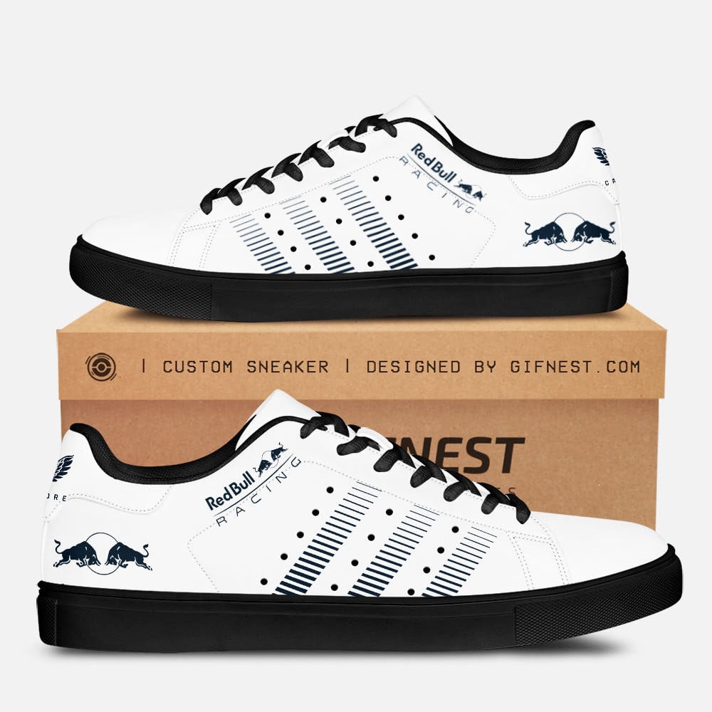 Ideafootwear Red Bull Racing Skate Stan Shoes Sneakes For Men And Women 9