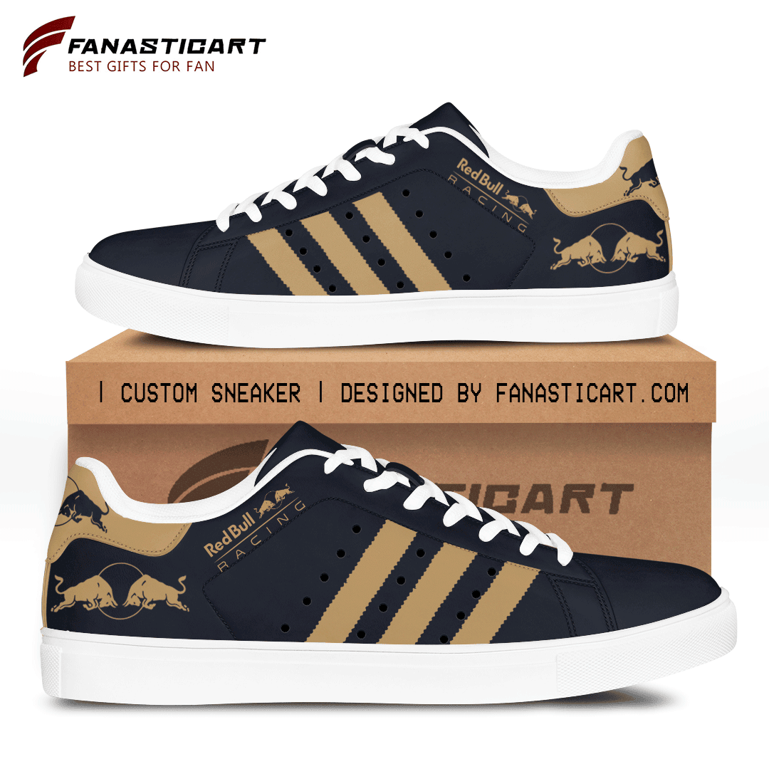 Ideafootwear Red Bull Racing Skate Stan Shoes Sneakes For Men And Women 23
