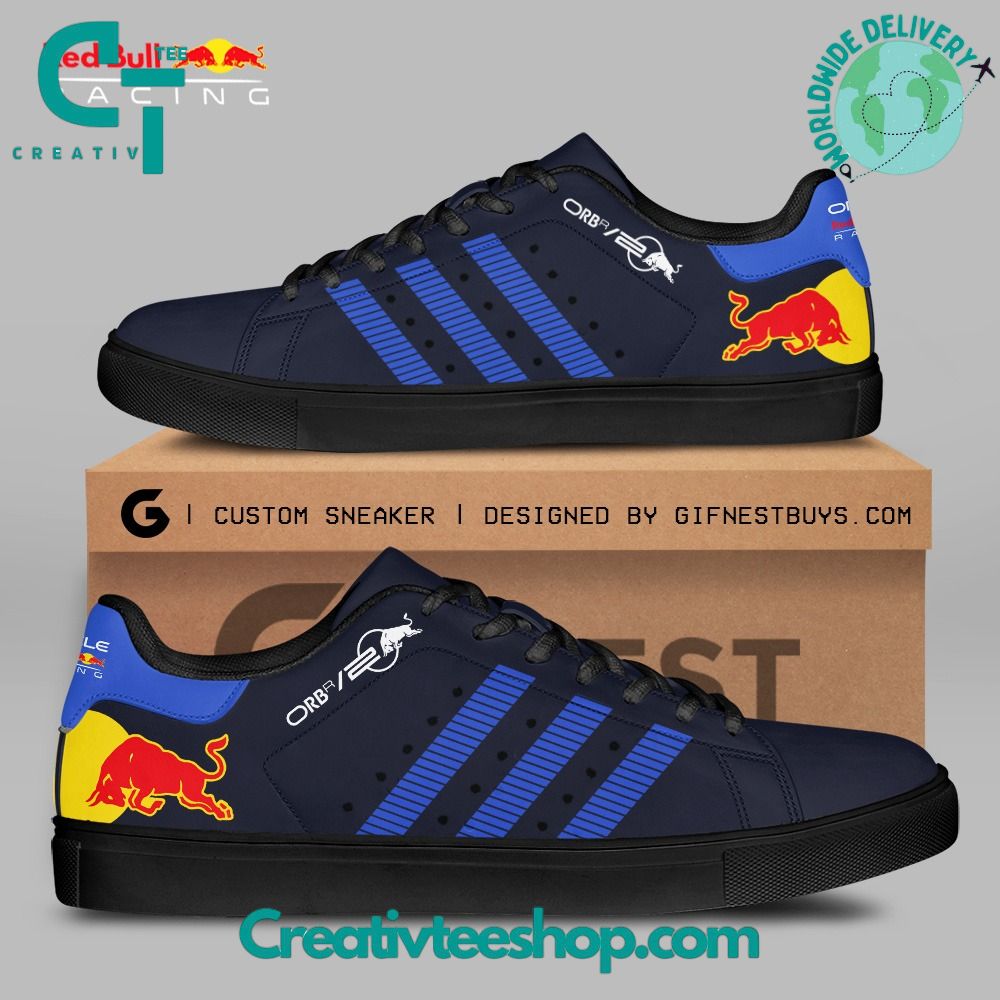 Ideafootwear Red Bull Skate Stan Shoes Sneakes For Men And Women 1