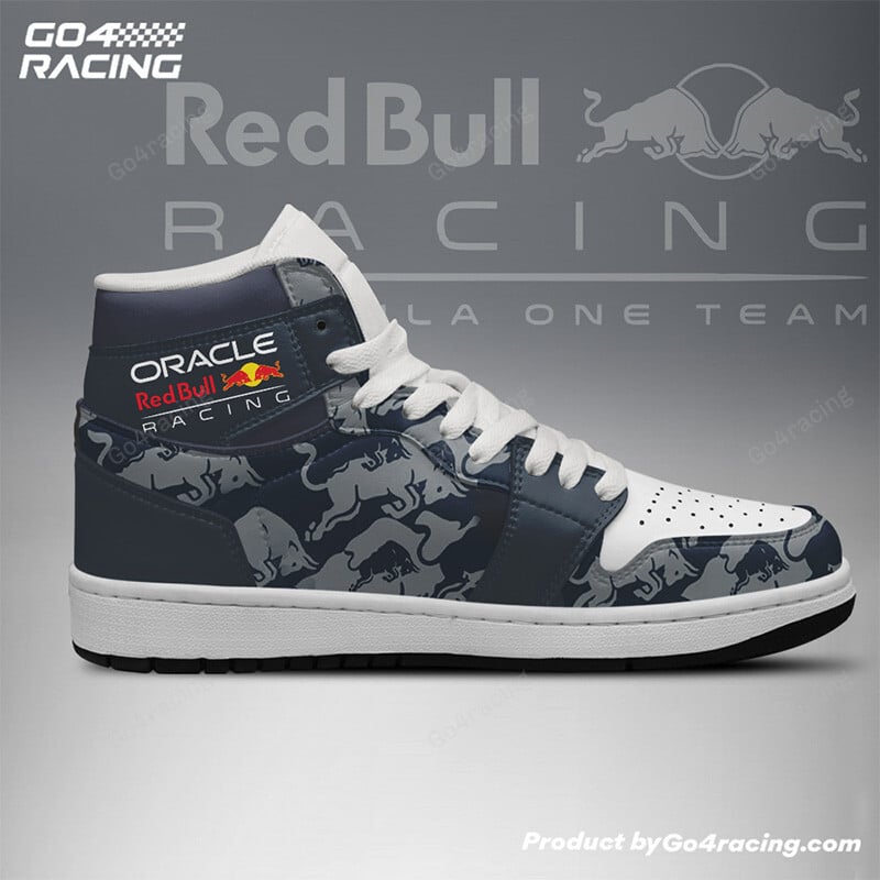 Ideafootwear Redbull Formula AJ1 High Sneakers Shoes For Men And Women 3