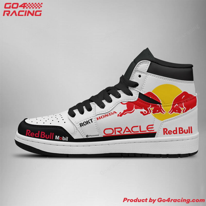 Ideafootwear Redbull Formula AJ1 High Sneakers Shoes For Men And Women 2