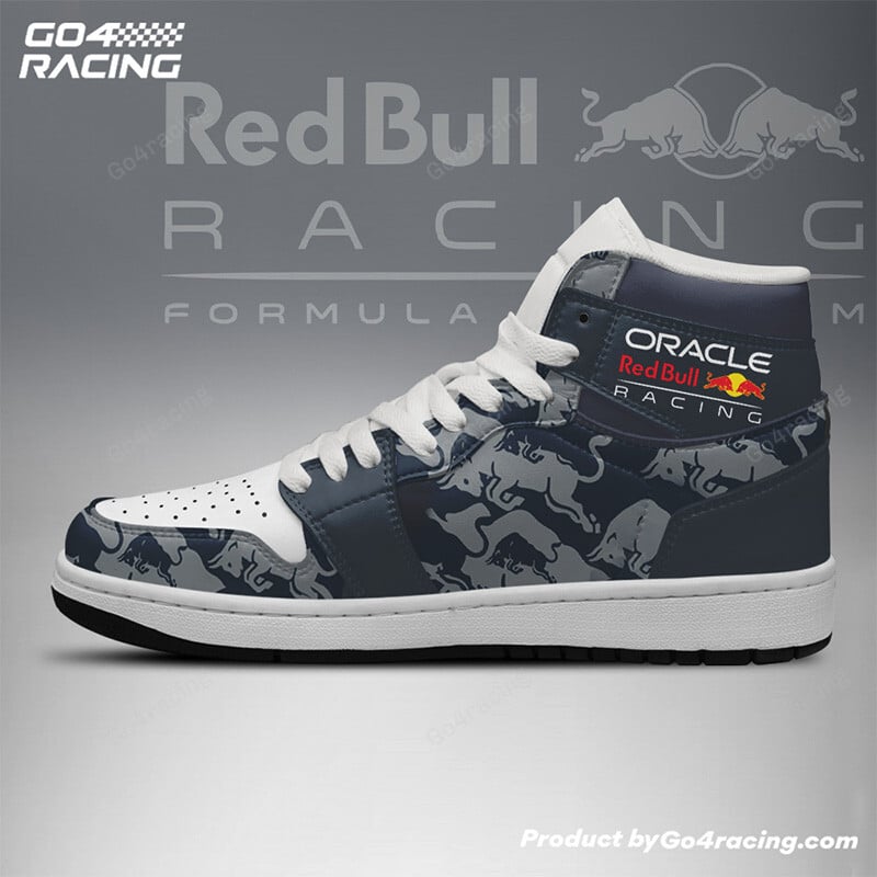 Ideafootwear Redbull Formula AJ1 High Sneakers Shoes For Men And Women 3