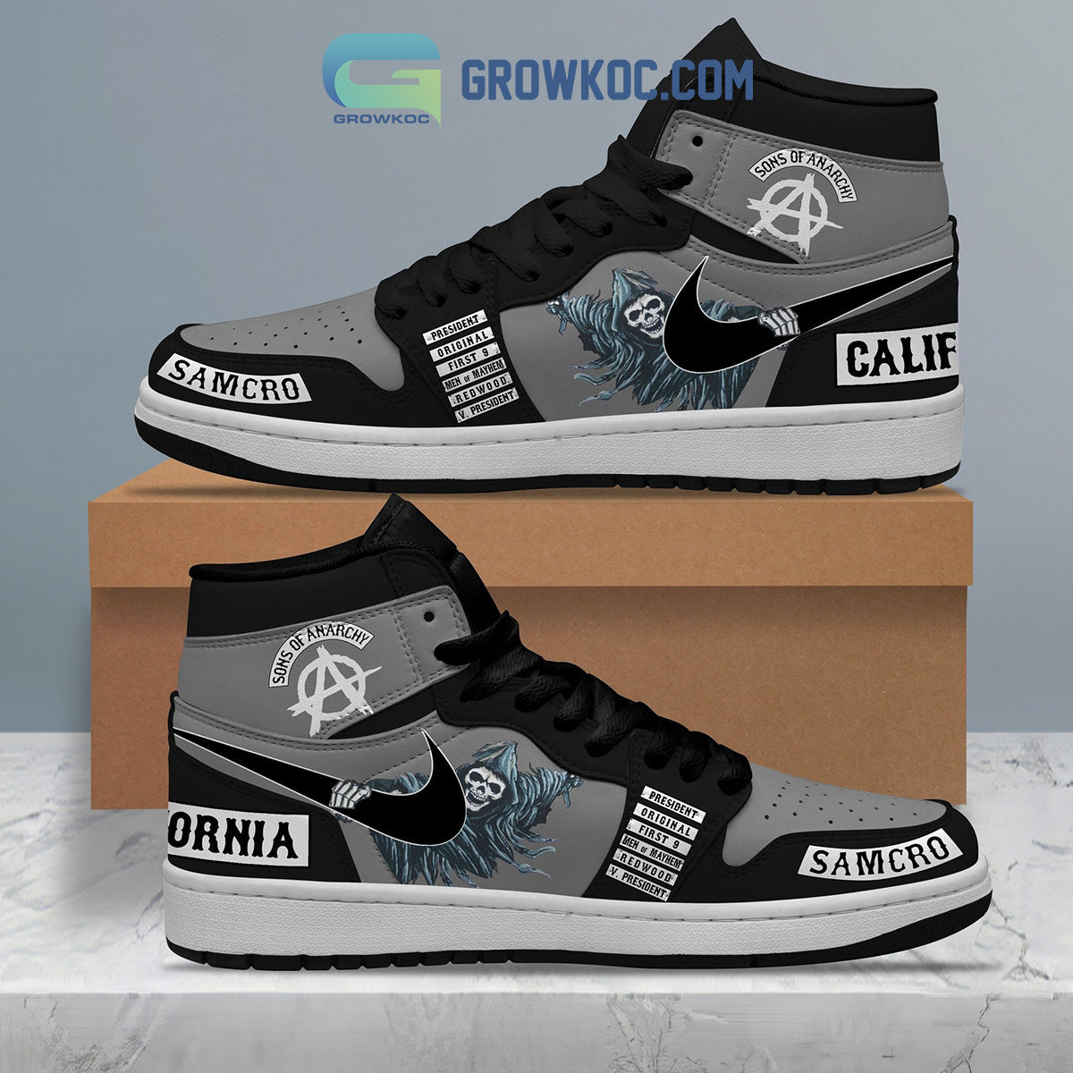Ideafootwear Redwood Men Of Mayhem AJ1 High Sneakers Shoes For Men And Women 1
