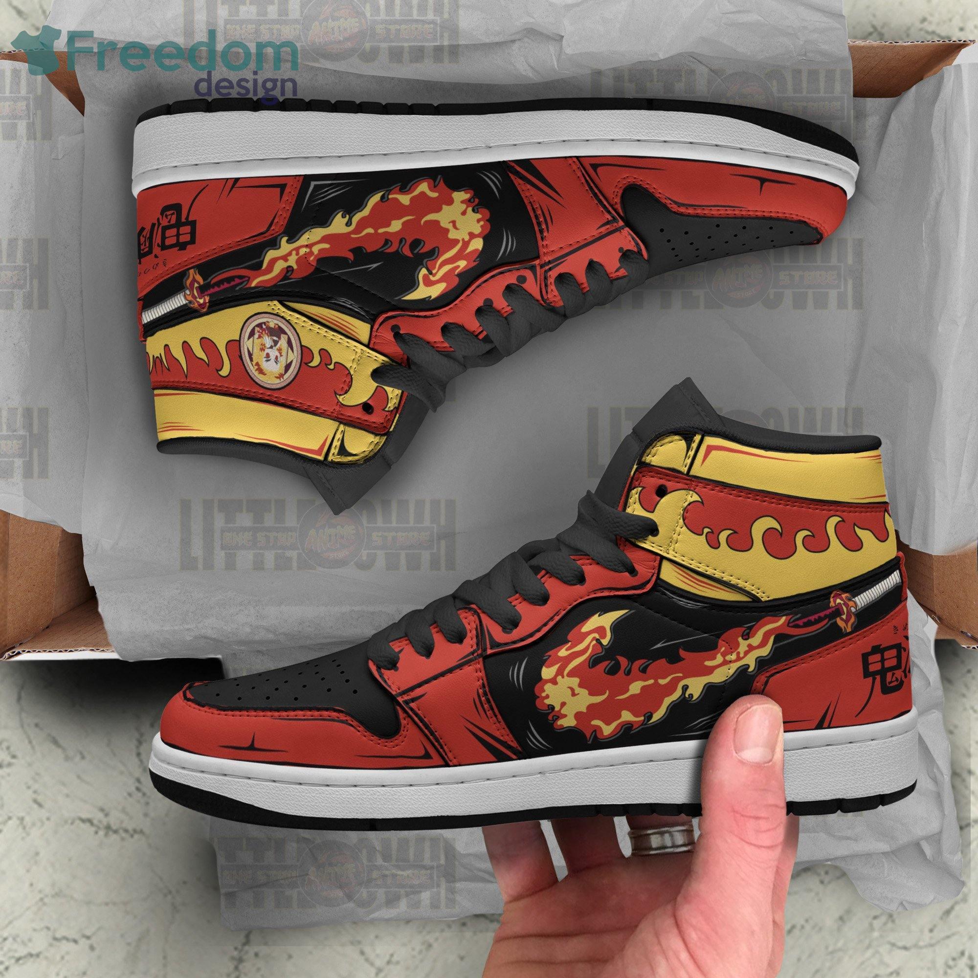 Ideafootwear Rengoku AJ1 High Sneakers Shoes For Men And Women 1