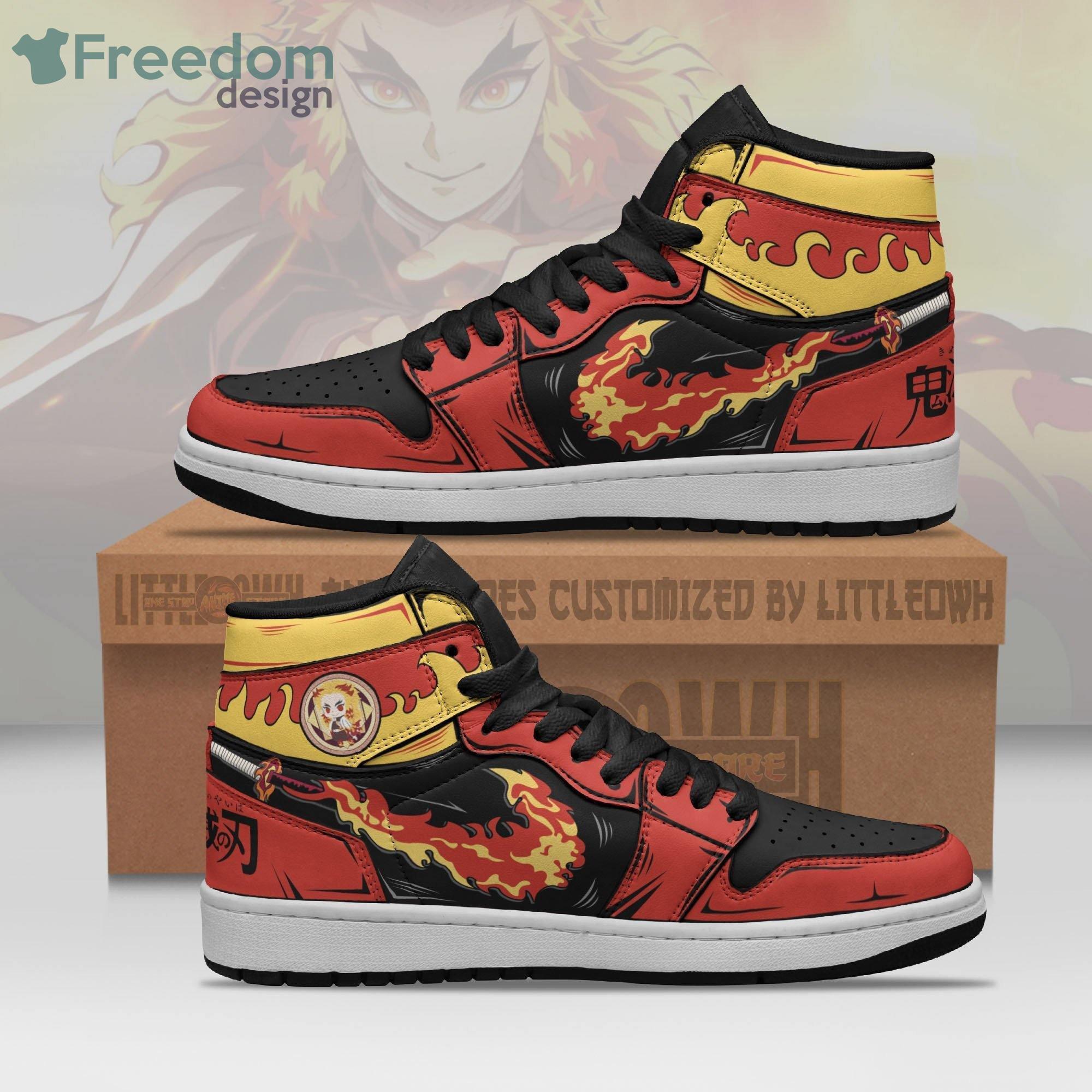 Ideafootwear Rengoku AJ1 High Sneakers Shoes For Men And Women 1