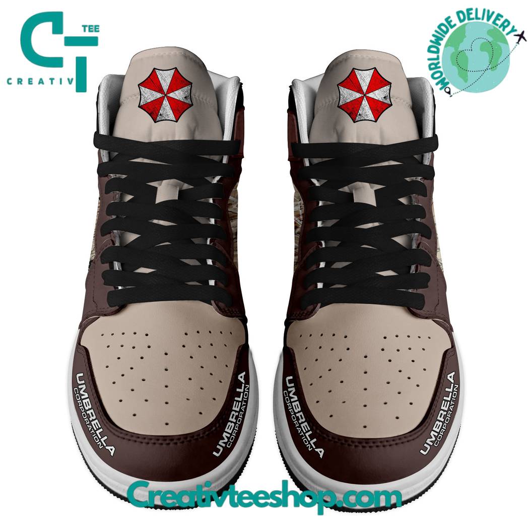 Ideafootwear Resident Evil AJ1 High Sneakers Shoes For Men And Women 1
