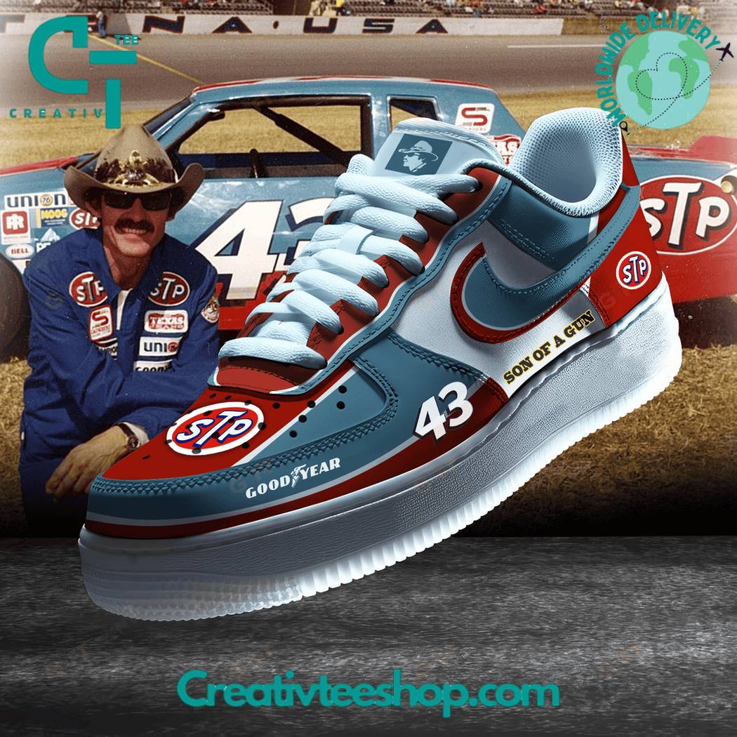 Ideafootwear Richard Petty Air Low-Top Sneakers Shoes For Men And Women 1