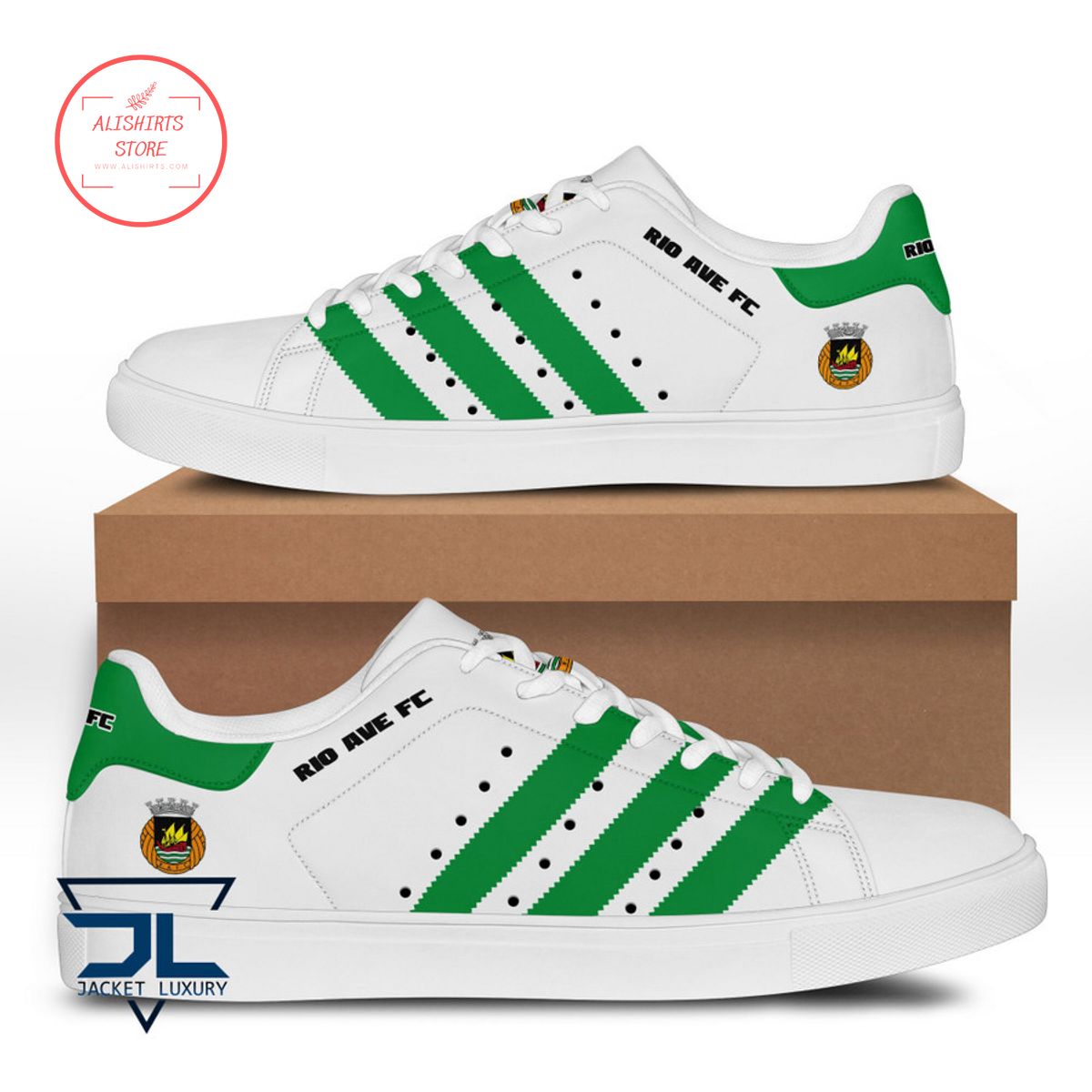 Ideafootwear Rio Ave FC Skate Stan Shoes Sneakes For Men And Women 2