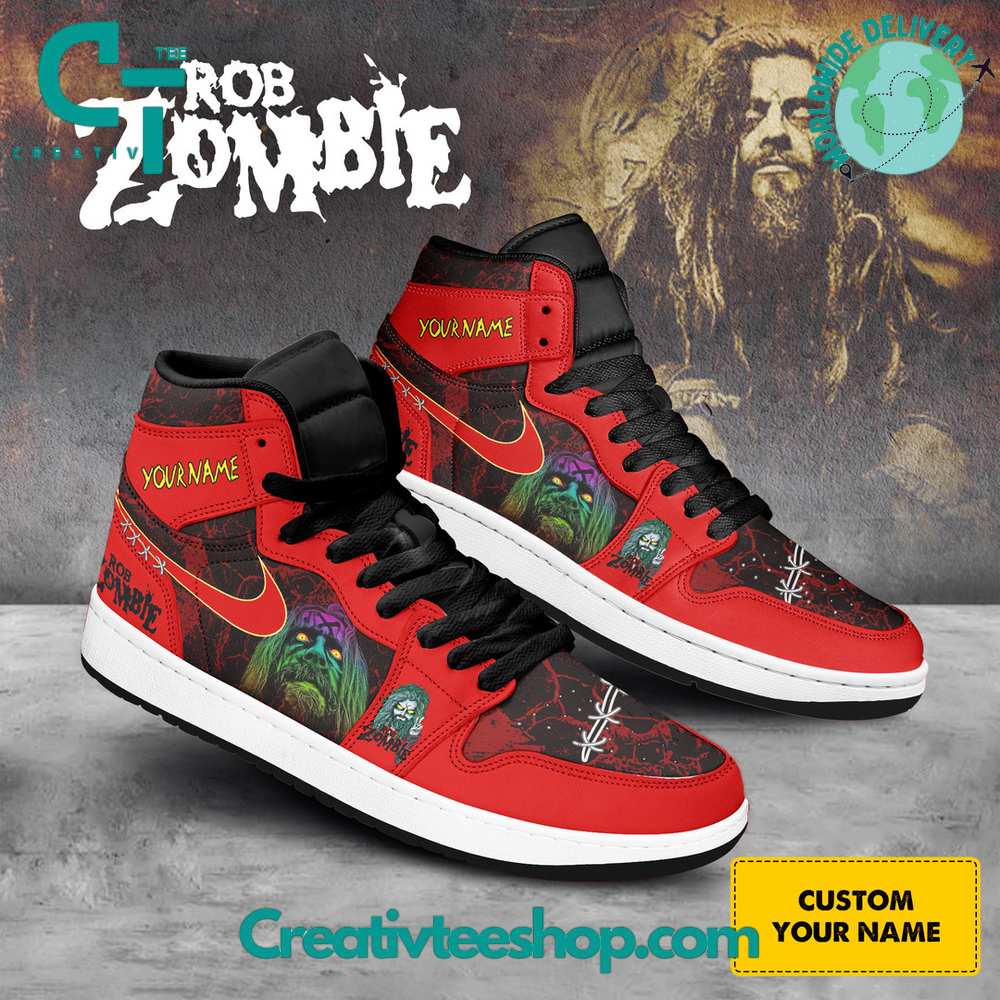 Ideafootwear Rob Zombie AJ1 High Sneakers Shoes For Men And Women 1