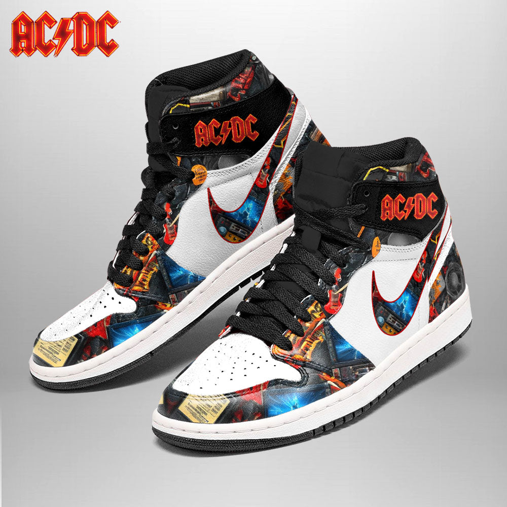 Ideafootwear Rock Music AJ1 High Sneakers Shoes For Men And Women 1