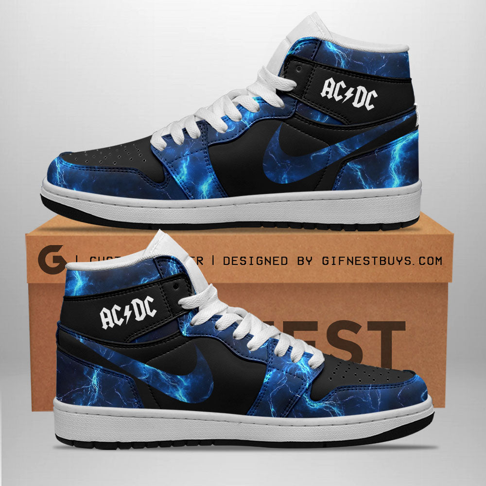 Ideafootwear Rock Music AJ1 High Sneakers Shoes For Men And Women 3
