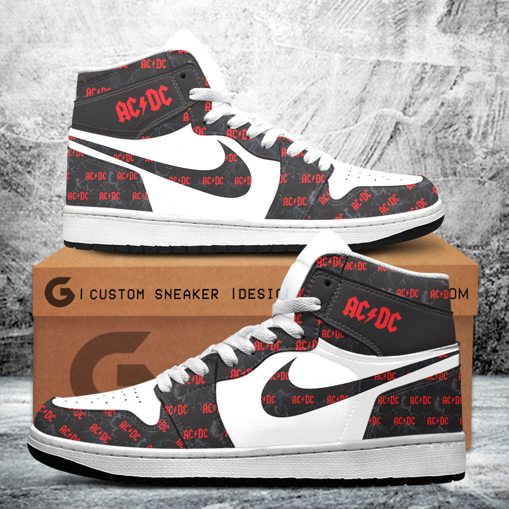 Ideafootwear Rock Music AJ1 High Sneakers Shoes For Men And Women 4