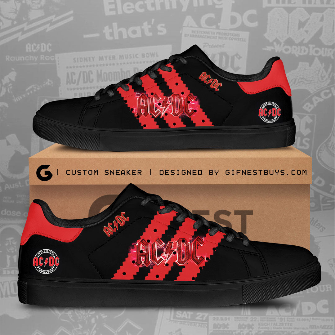 Ideafootwear Rock Music Skate Stan Shoes Sneakes For Men And Women 9