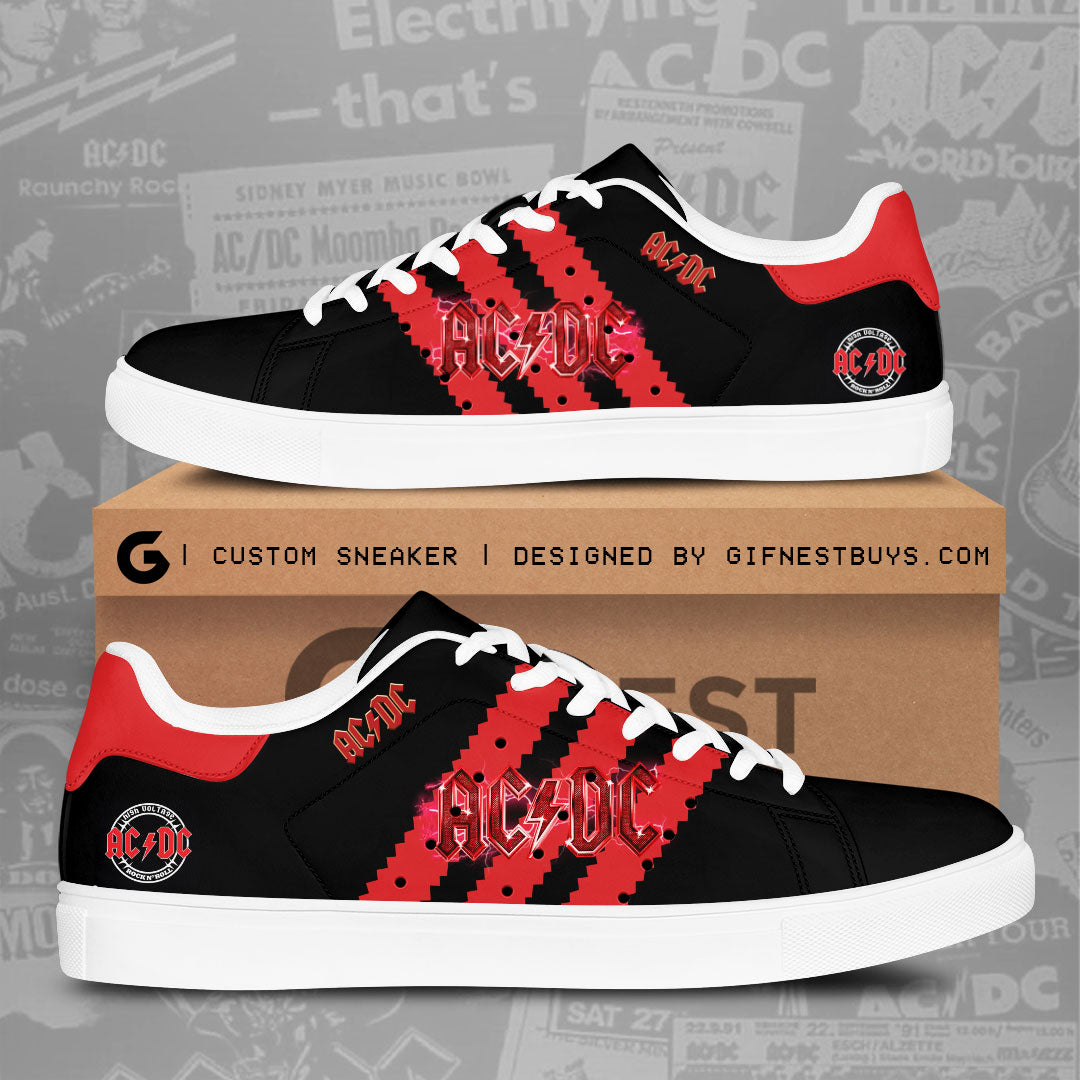 Ideafootwear Rock Music Skate Stan Shoes Sneakes For Men And Women 9