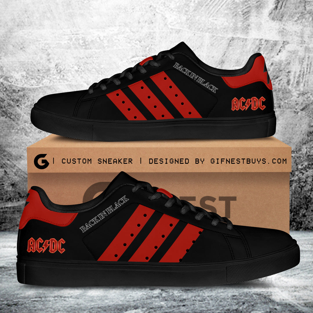 Ideafootwear Rock Music Skate Stan Shoes Sneakes For Men And Women 8