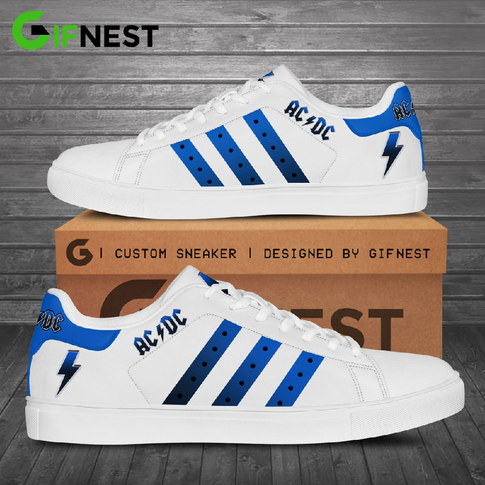 Ideafootwear Rock Music Skate Stan Shoes Sneakes For Men And Women 7