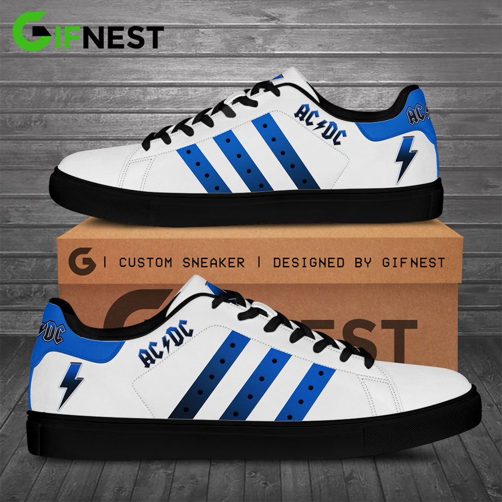 Ideafootwear Rock Music Skate Stan Shoes Sneakes For Men And Women 7