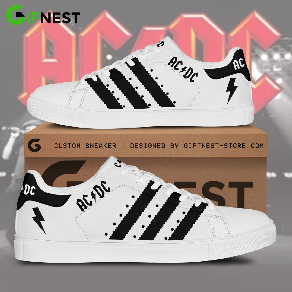Ideafootwear Rock Music Skate Stan Shoes Sneakes For Men And Women 6