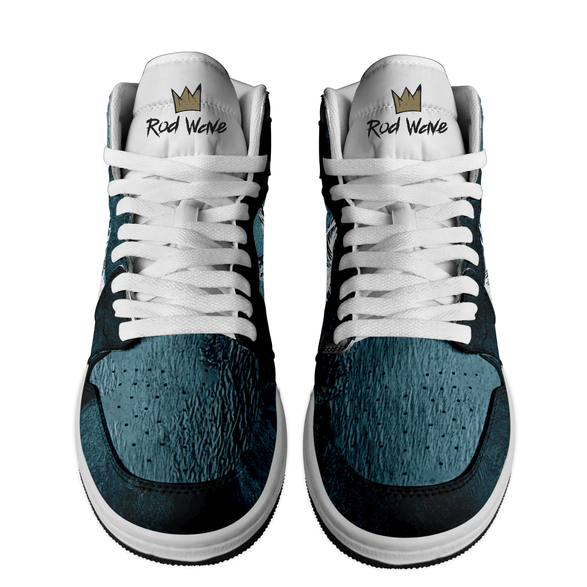 Ideafootwear Rod Wave AJ1 High Sneakers Shoes For Men And Women 4