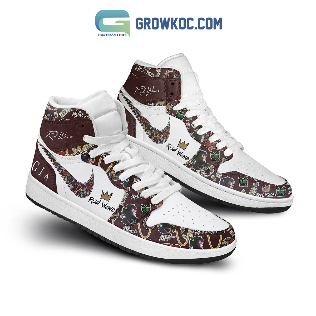 Ideafootwear Rod Wayne AJ1 High Sneakers Shoes For Men And Women 1