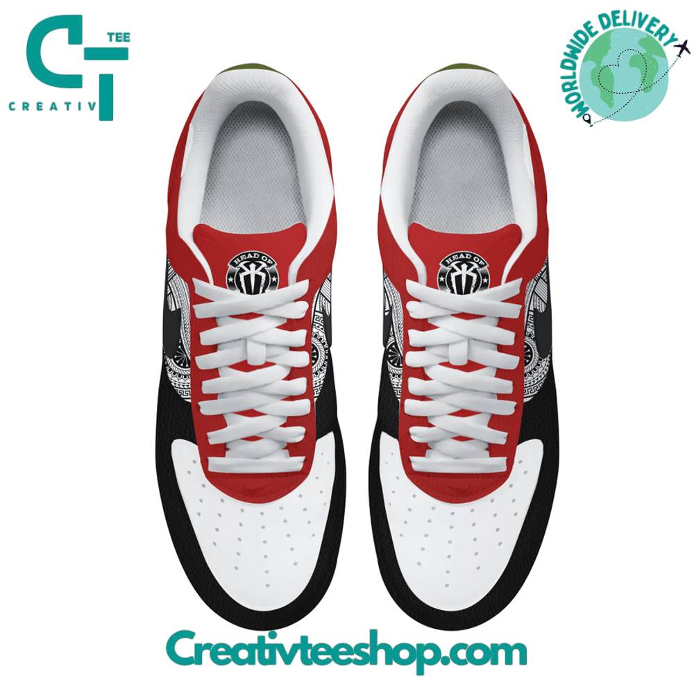 Ideafootwear Roman Reigns Air Low-Top Sneakers Shoes For Men And Women 4