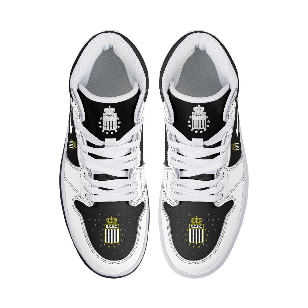 Ideafootwear Royal Charleroi SC AJ1 High Sneakers Shoes For Men And Women 1
