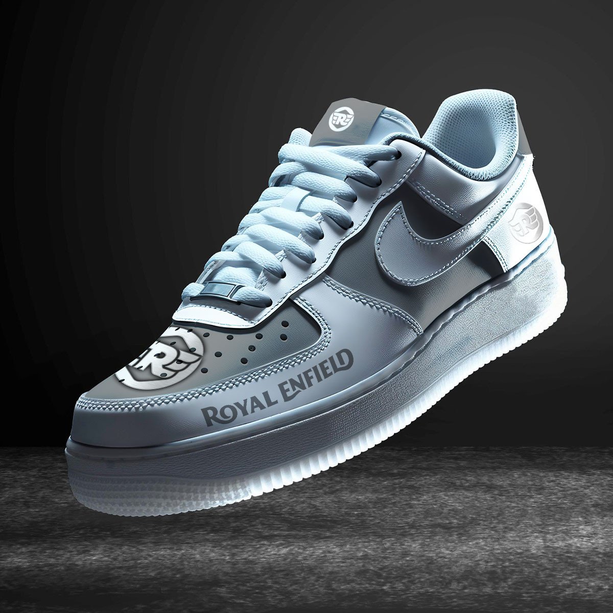 Ideafootwear Royal Enfield Air Low-Top Sneakers Shoes For Men And Women 4
